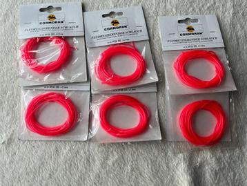 adv 358 / NIEUW set 6 pakjes silicone tule/ dobberslang beschikbaar voor biedingen