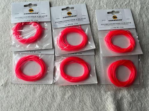adv 358 / NIEUW set 6 pakjes silicone tule/ dobberslang, Watersport en Boten, Hengelsport | Algemeen, Nieuw, Overige typen, Ophalen of Verzenden