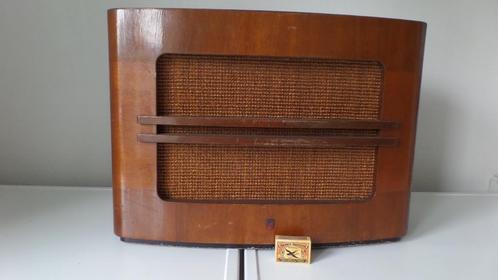Luidspreker, PHILIPS, (#8267), 9819-0?, 1948, draadomroep, Antiek en Kunst, Antiek | Tv's en Audio, Ophalen of Verzenden
