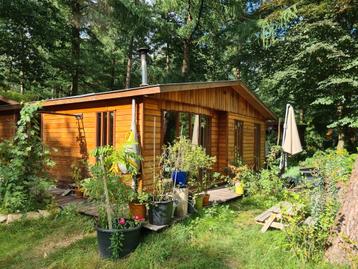Licht en ruimtelijk chalet van red cedar (70m2) zonder grond beschikbaar voor biedingen