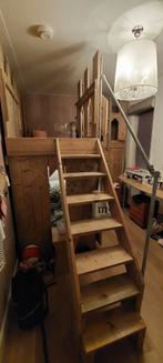 Kasteelbed / Kinderbed / Hoogslaper, 85 tot 100 cm, Gebruikt, Ophalen of Verzenden, Hoogslaper of Stapelbed