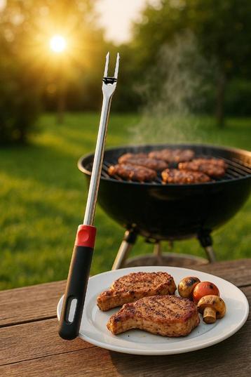 Partij RVS BBQ vleesvorken beschikbaar voor biedingen