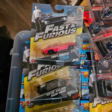 Fast & Furious Hot Wheels - Diverse modellen! beschikbaar voor biedingen