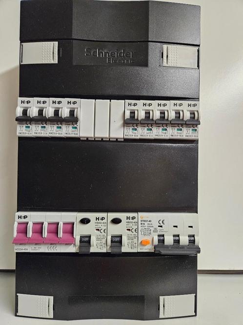 Schneiderkast 7 groepen, kook en krachtgroep incl.montage !!, Doe-het-zelf en Verbouw, Elektra en Kabels, Nieuw, Overige typen