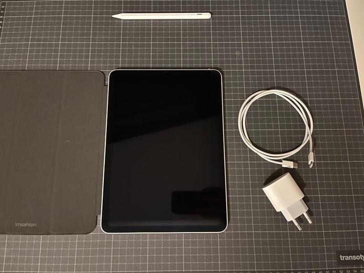 iPad Air (2020), 10.9", 64 GB, Zilver, Computers en Software, Apple iPads, Zo goed als nieuw, Apple iPad Air, Wi-Fi, 11 inch, 64 GB