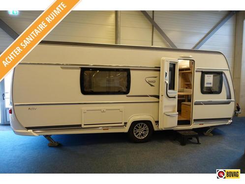 Fendt Bianco Activ 515 SD;zeer netjes, grote badkamer achter, Caravans en Kamperen, Caravans, Bedrijf, tot en met 3, 1250 - 1500 kg
