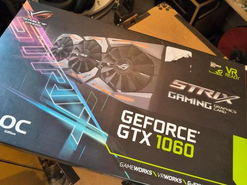 ASUS ROG STRIX GeForce GTX 1060 OC, Computers en Software, Videokaarten, Gebruikt, Nvidia, PCI-Express 3.0, GDDR5, HDMI, DisplayPort