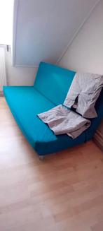 Ikea Beddinge Slaapbank met 2 hoezen, Huis en Inrichting, Ophalen, Gebruikt, Metaal, Driepersoons