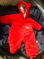 Rode Teddy Onesie met Oren - Babykleding, Ophalen of Verzenden, Zo goed als nieuw, Jongetje of Meisje