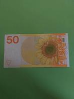 50 Gulden 1982 Zonnebloem AUNC, Postzegels en Munten, Bankbiljetten | Nederland, Los biljet, Ophalen of Verzenden, 50 gulden