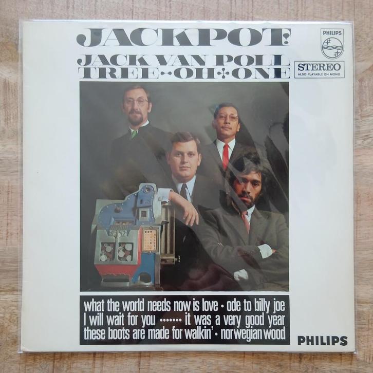 Jack Van Poll Tree-Oh + One - Jackpot! LP, Cd's en Dvd's, Vinyl | Jazz en Blues, Gebruikt, Jazz, 1960 tot 1980, 12 inch, Verzenden