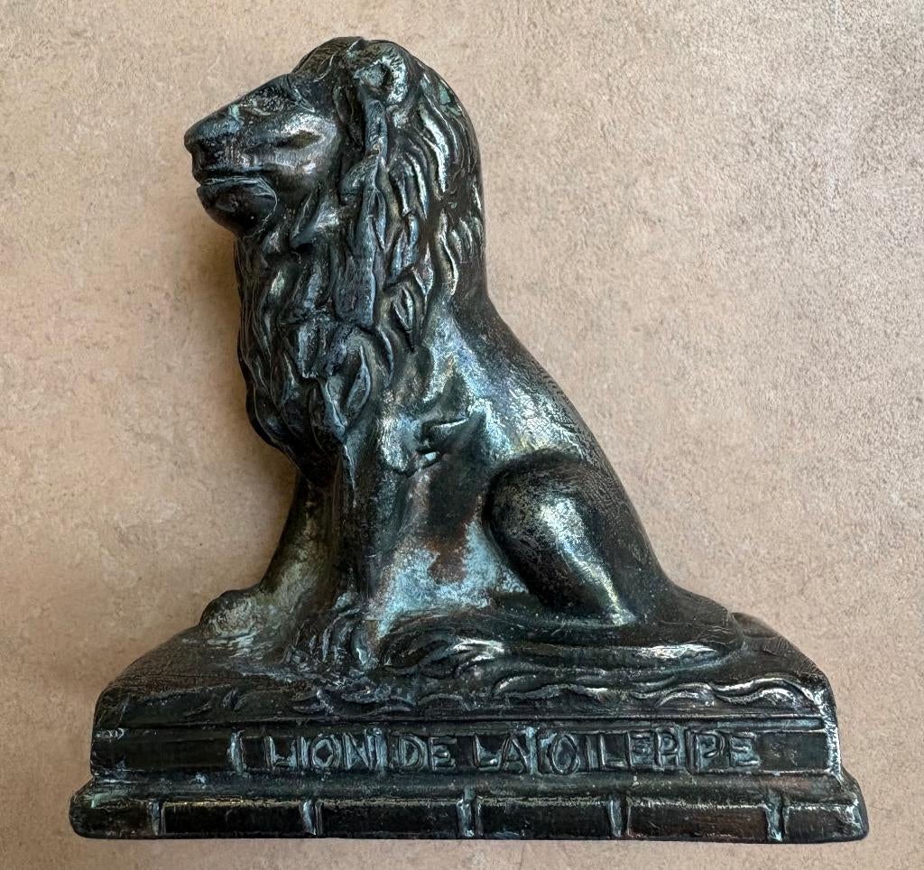Leuke leeuw van metaal, 'Lion de la Gileppe', Ophalen of Verzenden
