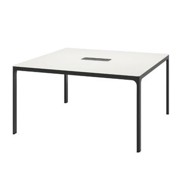 Grote speeltafel Vergader Ikea Bekant Melamine (140x140) - afbeelding 9