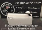FIAT 500 500C DEUREN PORTIEREN RECHTS ORIGINEEL IN KLEUR, Auto-onderdelen, Deur, Gebruikt, Ophalen of Verzenden