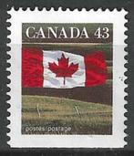 Canada 1992 - Yvert 1298a - Canadese vlag en de prairie (ZG), Postzegels en Munten, Postzegels | Amerika, Verzenden, Postfris
