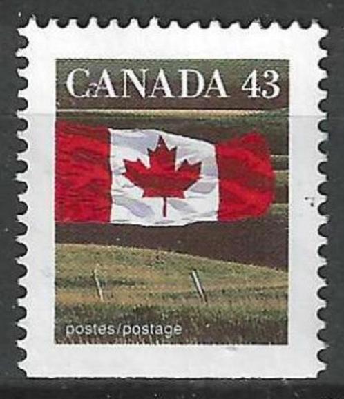 Canada 1992 - Yvert 1298a - Canadese vlag en de prairie (ZG), Postzegels en Munten, Postzegels | Amerika, Postfris, Noord-Amerika