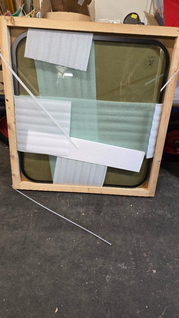 Ruit voor minigraver Bobcat E16 - 79,5 x 83,5 cm, Tuin en Terras, Hand-tuingereedschap, Nieuw, Overige soorten, Ophalen of Verzenden