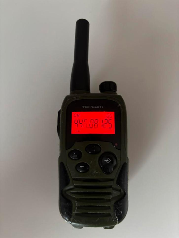 Topcom Airsoft Portofoon - Walkie Talkie, Telecommunicatie, Portofoons en Walkie-talkies, Gebruikt, Portofoon of Walkie-talkie