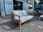 Woood Exotan 2 zits tuinbank Lucca met kussens nu 299,-, Ophalen, Industrieweg 25, RJ, Nieuw