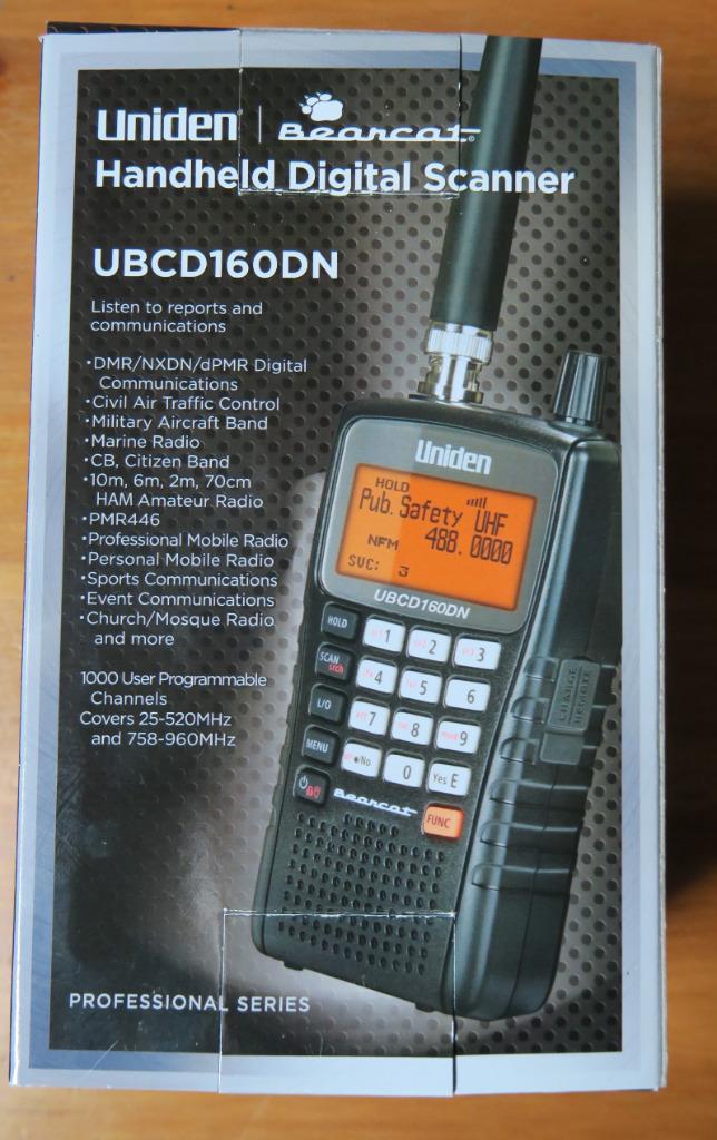 UBCD-160DN voorgeprogrammeerd met garantie en Butel software, Telecommunicatie, Scanners, Zo goed als nieuw, 500 kanalen of meer