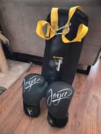 Bokszak 10kg  en mooie bokshandschoenen,bijna nooit gebruikt, Ophalen, Zo goed als nieuw, Bokszak