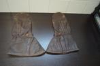 Ouderwetse leren (motor?) handschoenen paar 2, Ophalen of Verzenden, Dames, Onbekend