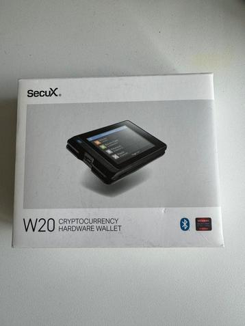 SecuX W20 cryptocurrency hardware wallet