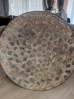 PTMD Wandpaneel - Goud Glitter & Spiegeltjes - 92cm, Huis en Inrichting, Woonaccessoires | Wanddecoraties, Ophalen, Zo goed als nieuw