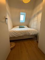 Mooi beige bedframe – €200 (op te halen), Huis en Inrichting, Slaapkamer | Bedden, Ophalen, Beige, Tweepersoons, Zo goed als nieuw