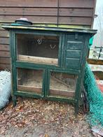 Konijnenhok met geisoleerd binnenhok, Dieren en Toebehoren, Ophalen, 90 cm of meer, Konijn, Hok