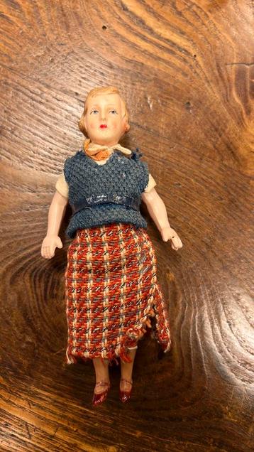 Celluloid popje 14 cm beschikbaar voor biedingen