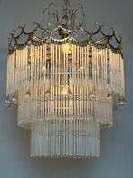 2 beschikbaar vintage kristallen hanglampen kristal Murano, Huis en Inrichting, Lampen | Kroonluchters, Murano, Ophalen of Verzenden