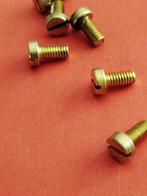 10-50-st Messing CILINDERKOP bout (m3)x12 mm din 84, Verzenden, Nieuw, Minder dan 180 cm, Palen