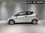Kia Picanto 1.0 CVVT 69 PK 3D Airco Unieke kMstand!, Stof, Gebruikt, Zwart, 400 kg