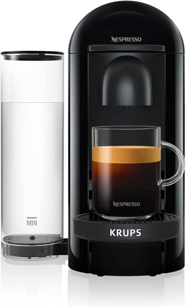Krups Nespresso Vertuo plus, Witgoed en Apparatuur, Koffiezetapparaten, Nieuw, Koffiepads en cups, Espresso apparaat, Ophalen