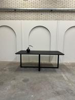 Eettafel hpl zwart steen structuur, Ophalen, Nieuw, 50 tot 100 cm, Vijf personen of meer