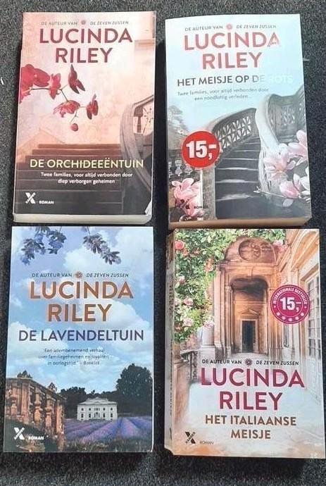 Diverse Lucinda Riley Boeken, Boeken, Romans, Gelezen, Nederland, Ophalen of Verzenden