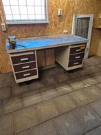 Werkbank met bankschroef, Doe-het-zelf en Verbouw, Werkbanken, Ophalen, Gebruikt, Bankschroef