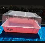 Mooie ferplast roze hamster/muizen bak, Dieren en Toebehoren, Knaagdieren en Konijnen | Hokken en Kooien, Kooi, Minder dan 75 cm
