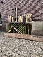 Houten planken en balken - gratis af te halen, Doe-het-zelf en Verbouw, Hout en Planken, Ophalen, Gebruikt, 25 tot 50 mm, Overige typen