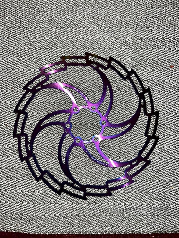 Schijfremmen set afmeting 180mm, nieuwe in olie kleur, Fietsen en Brommers, Fietsonderdelen, Nieuw, Algemeen, Overige typen, Ophalen of Verzenden