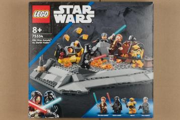 Lego 75334 Obi-Wan Kenobi vs. Darth Vader | Nieuw | Sealed beschikbaar voor biedingen