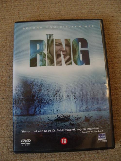 DVD The Ring (Remake Gore Verbinski) Naomi Watts, Cd's en Dvd's, Dvd's | Horror, Zo goed als nieuw, Spoken en Geesten, Vanaf 16 jaar