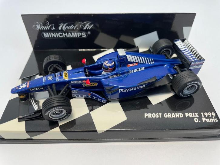 Prost Peugeot AP02 O. Panis 1999, Verzamelen, Automerken, Motoren en Formule 1, Zo goed als nieuw, Auto's, Ophalen of Verzenden