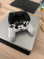 Playstation 4 Slim 500gb, Spelcomputers en Games, Spelcomputers | Sony PlayStation 4, Ophalen, 500 GB, Met 2 controllers, Zo goed als nieuw