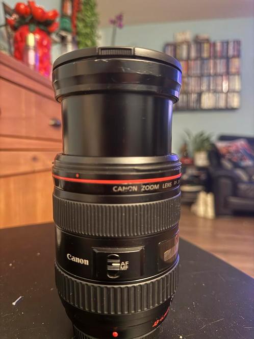 Canon EF 24-70mm f/2.8L USM Zoomlens, Audio, Tv en Foto, Fotografie | Lenzen en Objectieven, Gebruikt, Standaardlens, Zoom, Ophalen of Verzenden