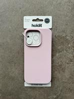 Holdit siliconen telefoonhoesje iPhone 15pro lichtroze, Ophalen of Verzenden, Nieuw