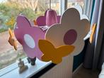 Hanglamp Bloemen en Vlinders, Ophalen, Gebruikt, Lamp