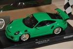 SALE !! 1:18 PORSCHE 911 GT3 RS green 2015 Minichamps WRH, Hobby en Vrije tijd, Modelauto's | 1:18, Verzenden, Zo goed als nieuw