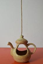 Retro vintage Vest Keramiek / van Woerden hang bloempot, Ophalen of Verzenden